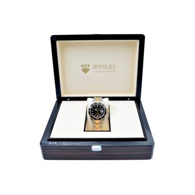 ROLEX SUBMARINER DATE 40 YELLOW GOLD&STEEL OYSTER BLACK DIAL 2007 REF: 16613 T