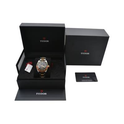 TUDOR BLACK BAY GMT S&G 41 TWO TONE BLACK  AUTOMATIC DIAL BOX+PAPERS 2024 REF: 79833MN-001