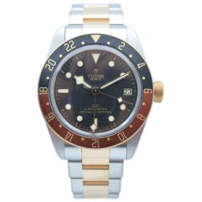 TUDOR BLACK BAY GMT S&G 41 TWO TONE BLACK  AUTOMATIC DIAL BOX+PAPERS 2024 REF: 79833MN-001