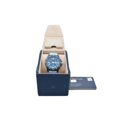 BREITLING ENDURANCE PRO CHRONOGRAPH 44 PLASTIC BLUE BOX+PAPERS 2024 QUARTZ REF: X82310281B1S1