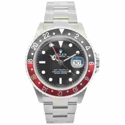 ROLEX GMT-MASTER II COKE 40MM STAINLESS STEEL OYSTER 2006 AUTOMATIC REF: 16710T