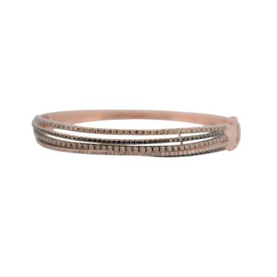 BRATARA DIN AUR ROZ 14K CU DIAMANTE NATURALE_119984