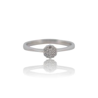 INEL DIN AUR ALB 18K CU DIAMANTE NATURALE_120667