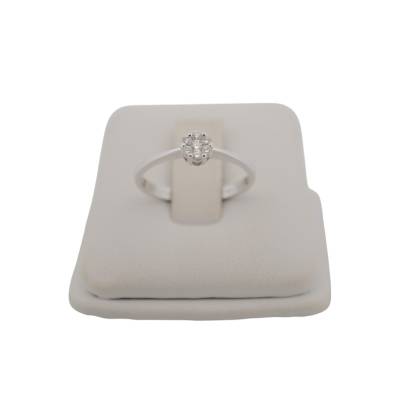 INEL DIN AUR ALB 18K CU DIAMANTE NATURALE_120667