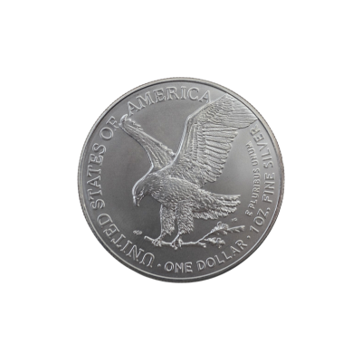 MONEDA DE ARGINT 1 UNCIE (OZ) PURITATE 999 ONE DOLLAR USA LIBERTY IN GOD WE TRUST 2023