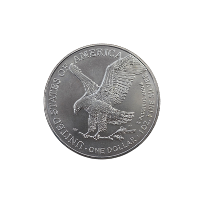 MONEDA DE ARGINT 1 UNCIE (OZ) PURITATE 999 ONE DOLLAR USA LIBERTY IN GOD WE TRUST 2023