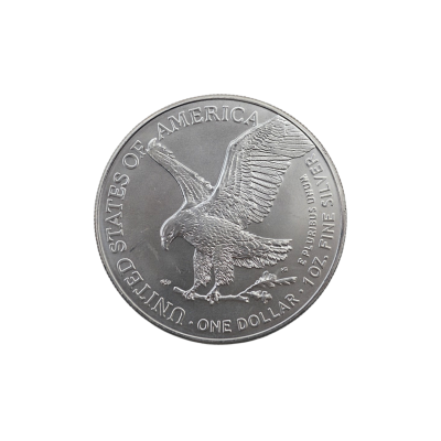 MONEDA DE ARGINT 1 UNCIE (OZ) PURITATE 999 ONE DOLLAR USA LIBERTY IN GOD WE TRUST 2023