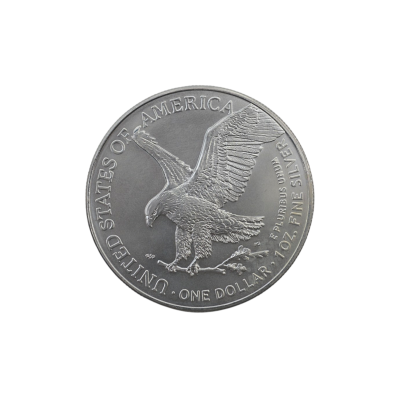 MONEDA DE ARGINT 1 UNCIE (OZ) PURITATE 999 ONE DOLLAR USA LIBERTY IN GOD WE TRUST 2023