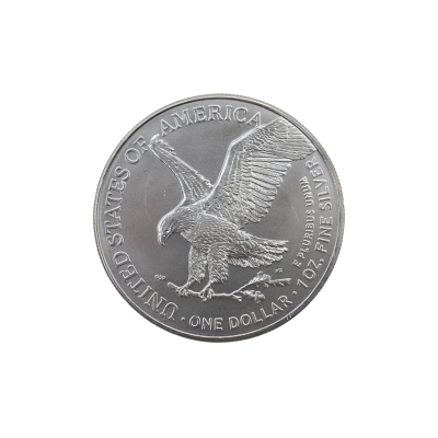 MONEDA DE ARGINT 1 UNCIE (OZ) PURITATE 999 ONE DOLLAR USA LIBERTY IN GOD WE TRUST 2023