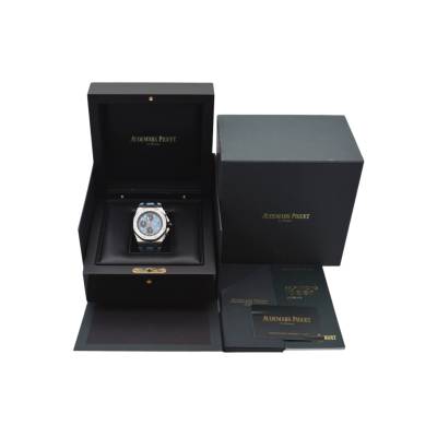 AUDEMARS PIGUET ROYAL OAK OFFSHORE 42 BABY BLUE BOX+PAPERS STEEL REF: 26238ST.OO.A340CA.01