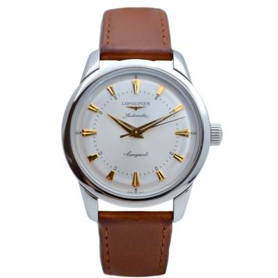 LONGINES CONQUEST HERITAGE 38 STAINLESS STEEL SILVER DIAL BOX+PAPERS 2025 AUTOMATIC REF: L1.649.4.72.2