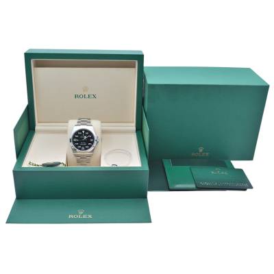 ROLEX AIR KING 40 STAINLESS STEEL BLACK DIAL OYSTER AUTOMATIC UNWORN 2026 REF 126900