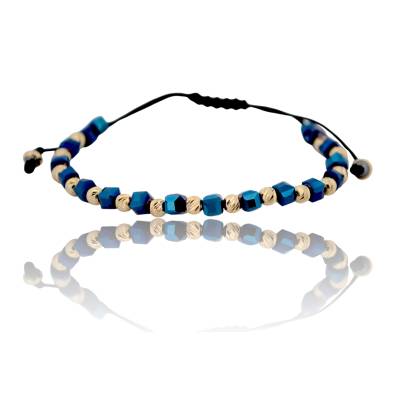 BRATARA PE SNUR CU AUR GALBEN 14K_127148