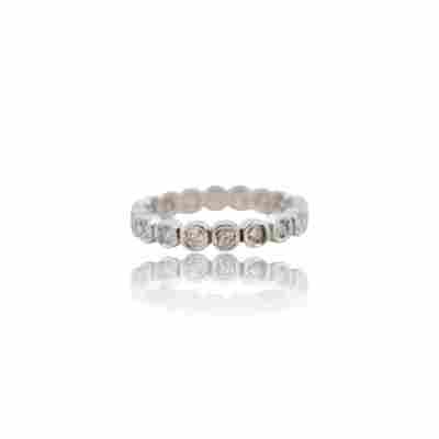 INEL ETERNITY DIN AUR ALB 18K CU DIAMANTE NATURALE_127834
