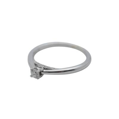INEL DIN AUR ALB 14K CU DIAMANTE NATURALE