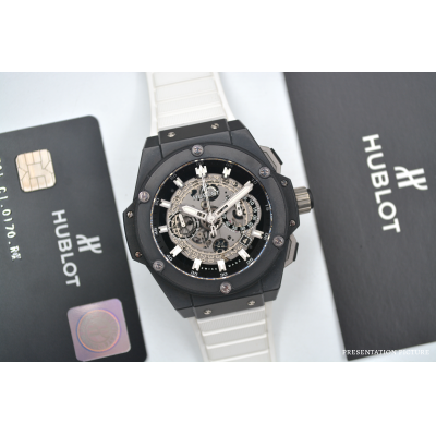 HUBLOT KING POWER UNICO BLACK MAGIC 48 TITANIUM&CERAMIC BOX+PAPERS 2013 REF: 701.CI.0170.RX