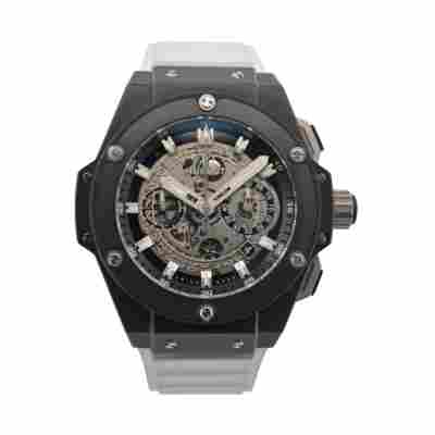 HUBLOT KING POWER UNICO BLACK MAGIC 48 TITANIUM&CERAMIC BOX+PAPERS 2013 REF: 701.CI.0170.RX