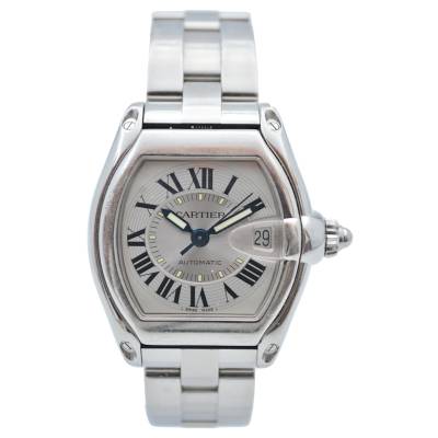 CARTIER ROADSTER ROADSTER 36X44MM STAINLESS STEEL SILVER DIAL AUTOMATIC BOX ONLY REF: W62000V3