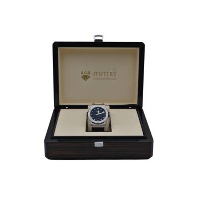 HUBLOT CLASSIC FUSION 45 TITANIUM BLACK DIAL RUBBER BAND AUTOMATIC REF: 511.NX.1171.LR