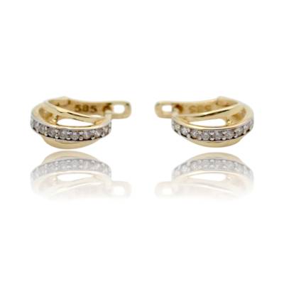 CERCEI AUR GALBEN 14K_138379