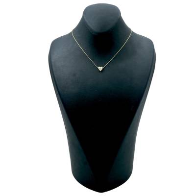 LANT SI PANDANT IN FORMA DE INIMA DIN AUR GALBEN 14K_138378