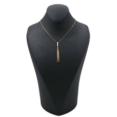 LANT CU PANDANT LUNG DIN AUR 14K_138340