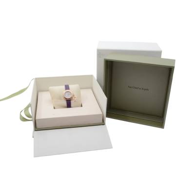 VAN CLEEF&ARPELS PIERRE ARPELS CHARMS MINI 26 ROSE GOLD WHITE DIAL REF: VCRO4HS00