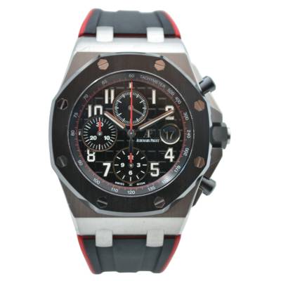 AUDEMARS PIGUET ROYAL OAK OFFSHORE DARK KNIGHT VAMPIRE 42 BOX+PAPERS REF: 26470SO.OO.A002CA.01