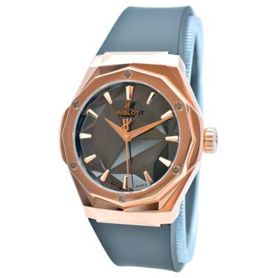 HUBLOT CLASSIC FUSION ORLINSKI 40 ROSE GOLD BLACK DIAL AUTOMATIC REF: 550.OS.1800.RX.ORL19