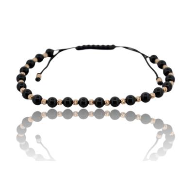 BRATARA PE SNUR CU AUR GALBEN 14K_127360