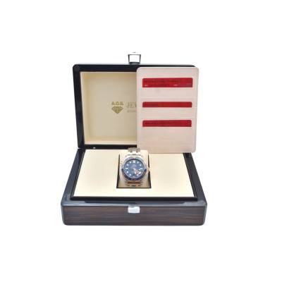 OMEGA SEAMASTER DIVER 300M 42MM TWO TONE BLUE DIAL AUTOMATIC PAPERS ONLY 2024 REF: 210.20.42.20.03.001