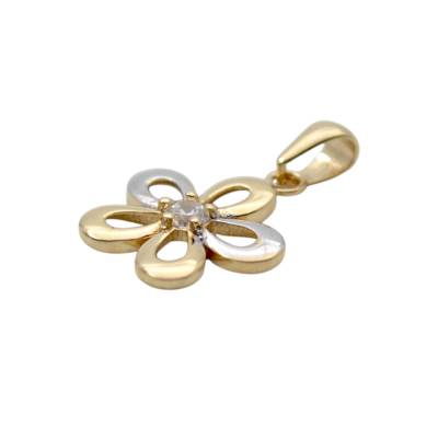 PANDANT IN FORMA DE FLOARE DIN AUR 14K_139470