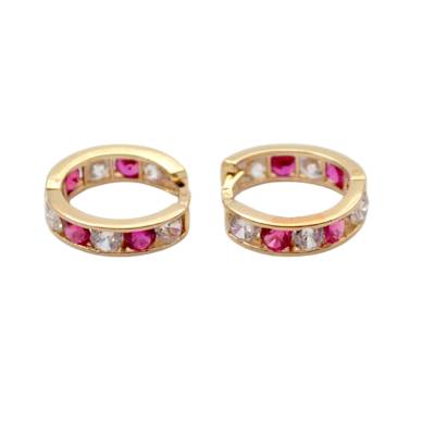 CERCEI ROTUNZI PENTRU COPII DIN AUR GALBEN 14K_139388