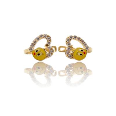 CERCEI PENTRU COPII DIN AUR GALBEN 14K_139391