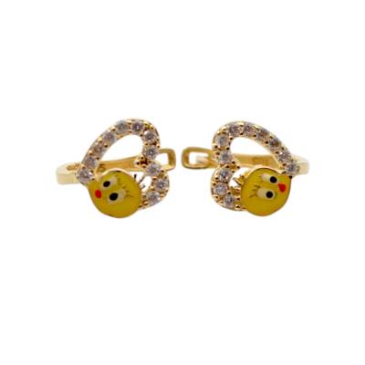 CERCEI PENTRU COPII DIN AUR GALBEN 14K_139391