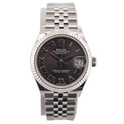 ROLEX DATEJUST 31 GREY ROMAN DIAL FULL SET UNWORN 2025 JUBILEE REF: 278274