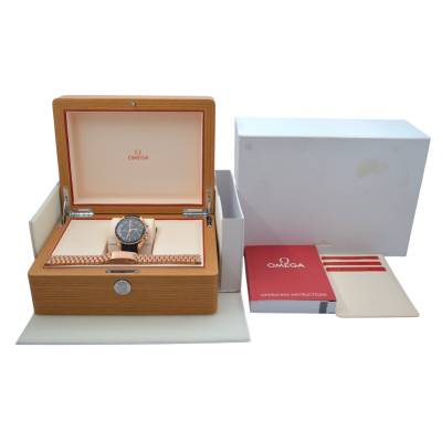 OMEGA SPEEDMASTER PROFESSIONAL CO-AXIAL MOONWATCH 42MM SEDNA GOLD FULL SET REF: 310.60.42.50.01.001