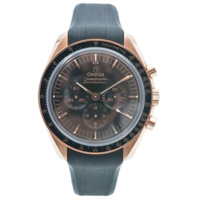 OMEGA SPEEDMASTER PROFESSIONAL CO-AXIAL MOONWATCH 42MM SEDNA GOLD FULL SET REF: 310.60.42.50.01.001