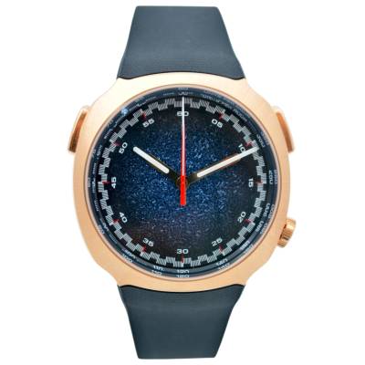 H. MOSER & CIE. STREAMLINER FLYBACK CHRONOGRAPH 42.3MM ROSE GOLD FULL SET REF: 6907-0402