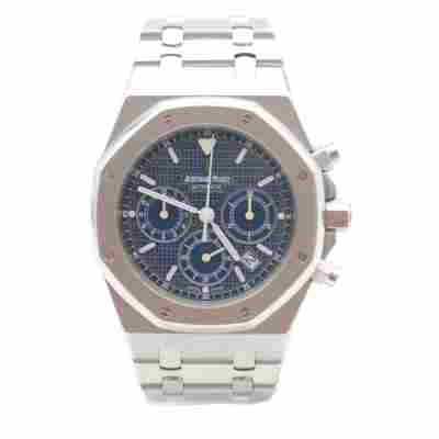 AUDEMARS PIGUET ROYAL OAK OFFFSHORE CHRONOGRAPH KASPAROV 39MM STEEL BLUE REF: 25860ST.OO.1110ST.04