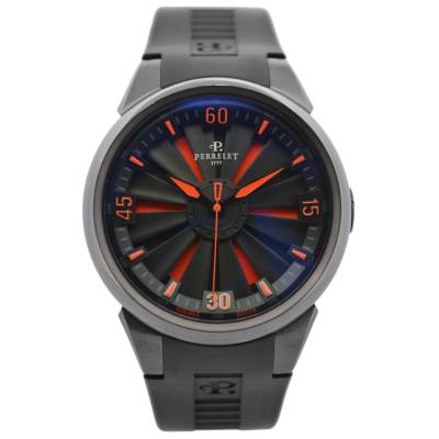 PERRELET TURBINE DOUBLE ROTOR 44MM STEEL PDV AUTOMATIC REF: A1047