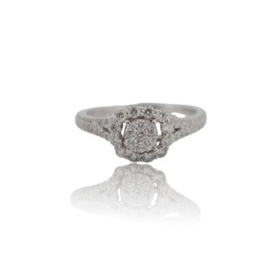 INEL DIN AUR ALB 18K CU DIAMANTE NATURALE_109921