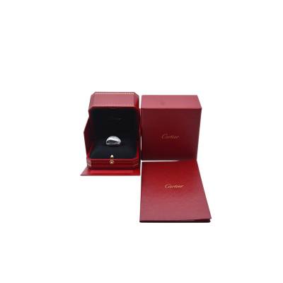 INEL CARTIER ROCK CRYSTAL DIN AUR ALB 18K CU DIAMANTE NATURALE