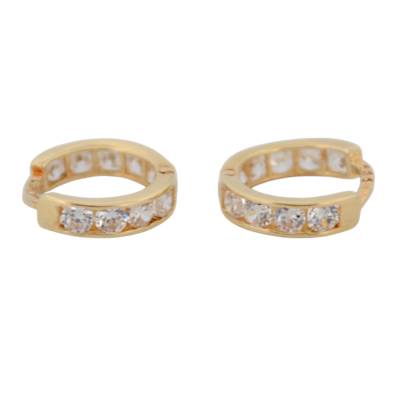 CERCEI ROTUNZI PENTRU COPII DIN AUR GALBEN 14K_127942