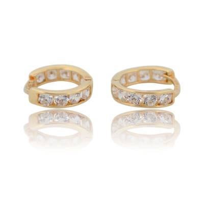 CERCEI ROTUNZI PENTRU COPII DIN AUR GALBEN 14K_127942