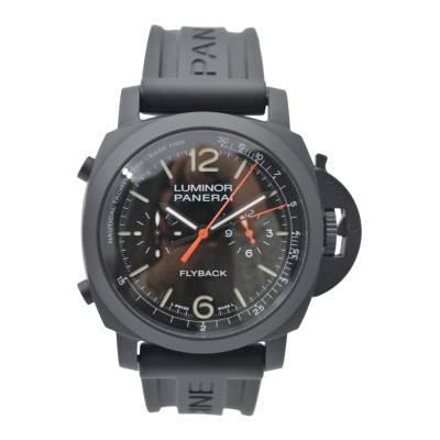 PANERAI LUMINOR MARINA CHRONOGRAPH FLYBACK 44 CERAMIC FULL SET AUTOMATIC REF: PAM01298
