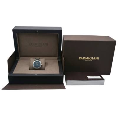 PARMIGIANI FLEURIER TONDA PF GMT RATTRAPANTE 40MM STAINLESS STEEL REF: PFC905-102001-100182