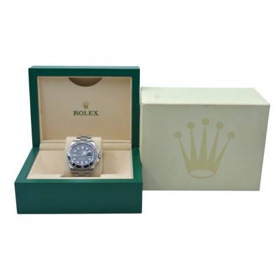 ROLEX SUBMARINER DATE 40 OYSTER STEEL BLACK CERAMIC AUTOMATIC REF: 116610LN