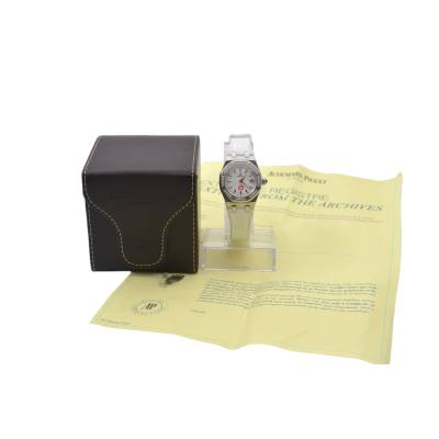 AUDEMARS PIGUET ROYAL OAK ALINGHI DIAMONDS 33 STAINLESS STEEL QUARTZ REF: 67611ST.ZZ.D012CR.01