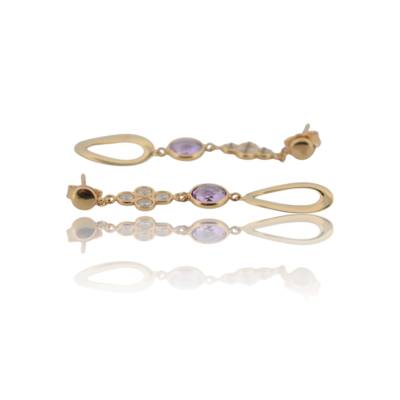 CERCEI AUR GALBEN 14K_121745